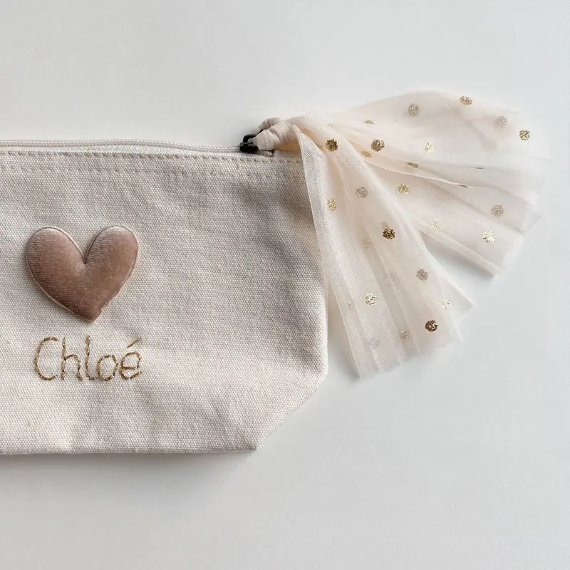 Ma petite trousse personnalisée - Mon coeur de velours