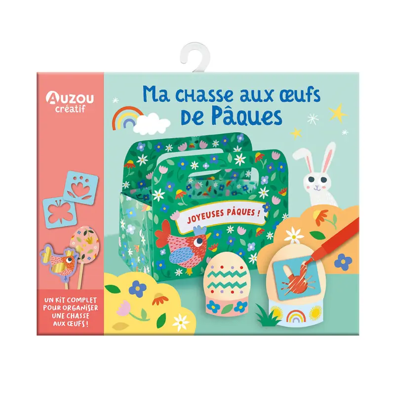 Ma pochette d'artiste - Ma chasse aux oeufs de Pâques - Auzou