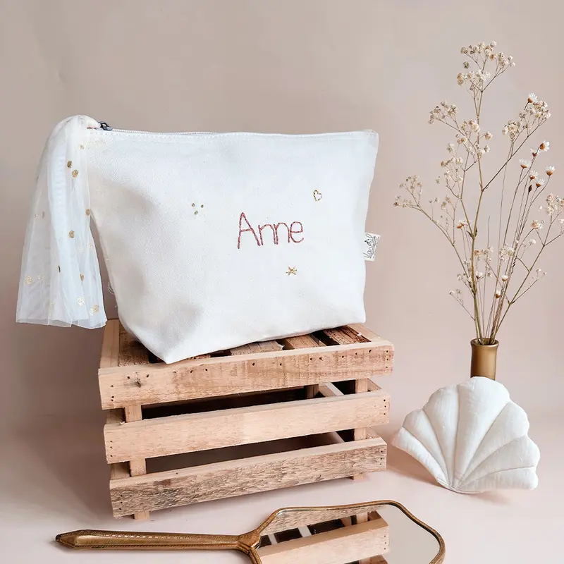 Ma trousse de toilette personnalisée - Symboles dorés