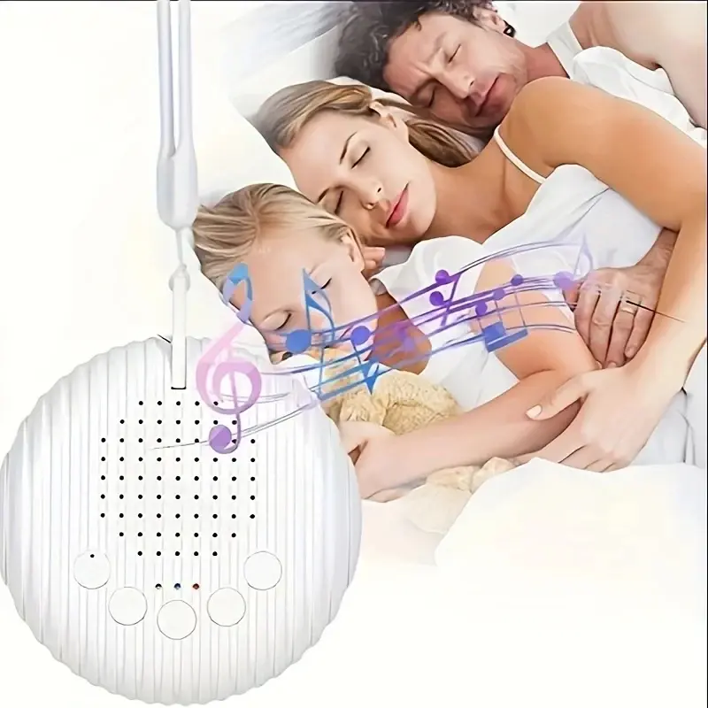 Machine à bruit blanc portable Mybooni — 10 sons apaisants rechargeable USB