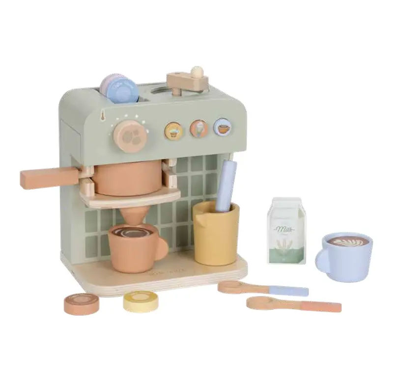Machine à café en bois - LITTLE DUTCH