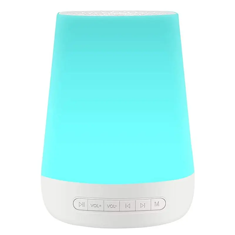 Machine bruit blanc MBZ085 bébé - veilleuse colorée 28 sons apaisants prise casque 3.5mm sommeil