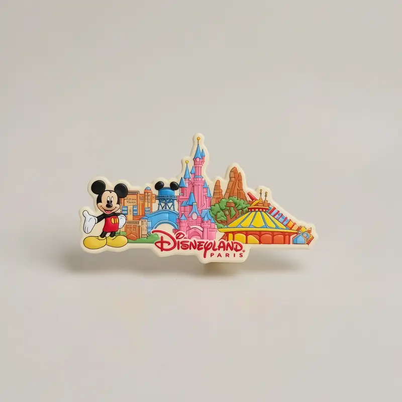 Magnet Mickey et attractions du parc – Disneyland Paris
