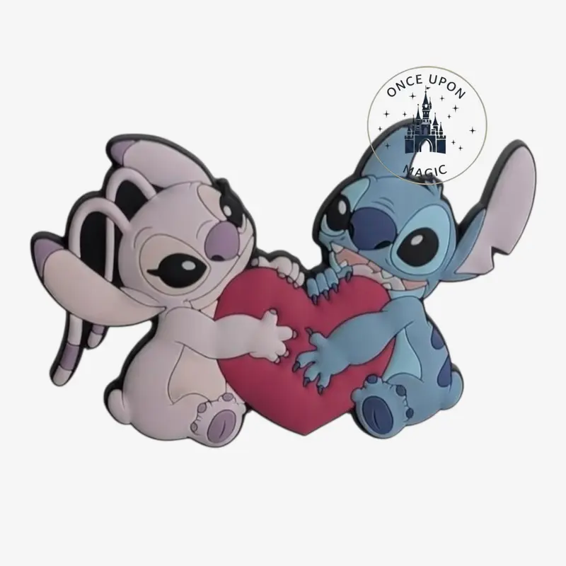 Magnet Stitch & Angel – Cœur de l'Amour – Disney – Disneyland Paris