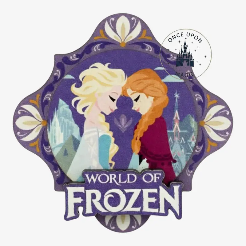 Magnet World of Frozen Elsa & Anna – Disneyland Paris