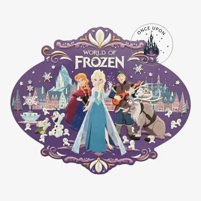 Magnet World of Frozen – Souvenir magique d’Arendelle - Disneyland Paris