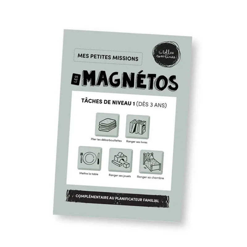 Magnétos Mes Petites Missions Tâches de niveau 1 Les Belles Combines