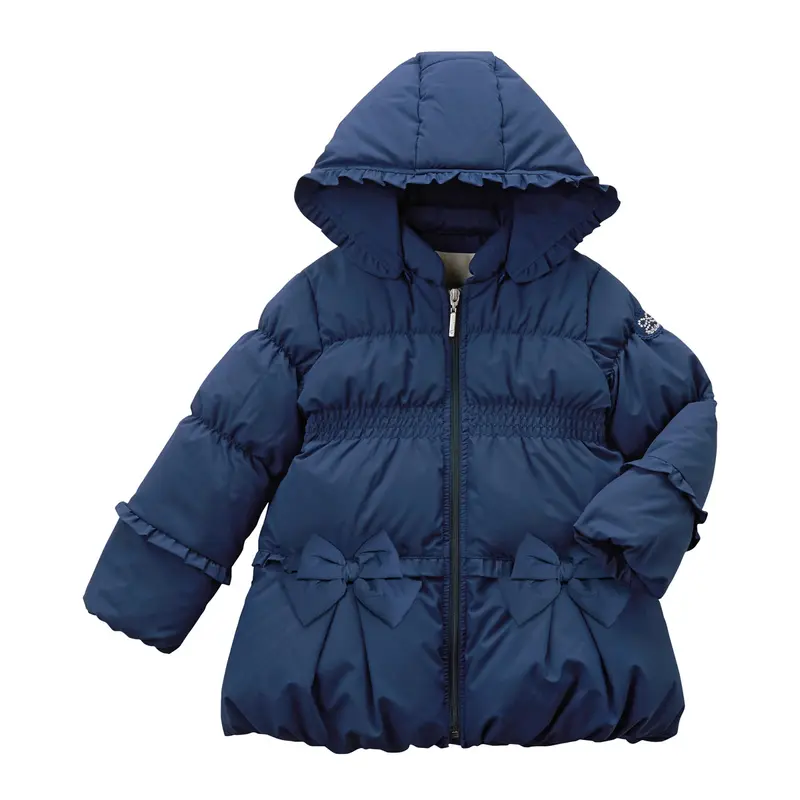 MANTEAU EN DUVET BLEU MARINE
