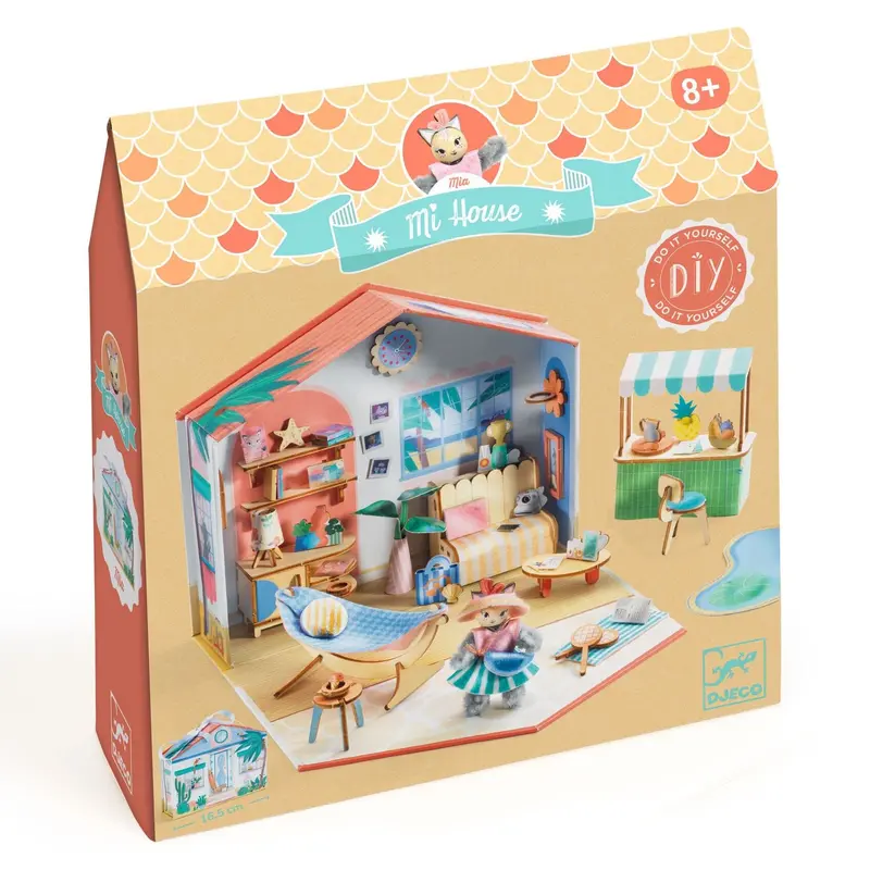 maquette mi house mia - djeco