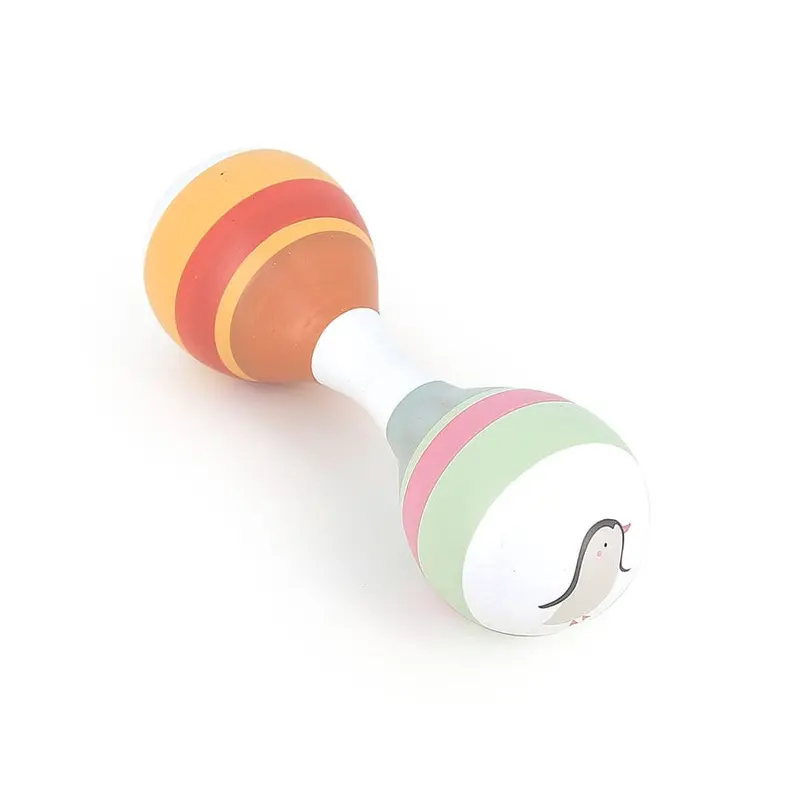 Maracas en bois les animaux du monde Sarah Betz - VILAC