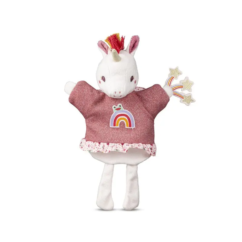 Marionnette à main lena licorne - LILLIPUTIENS