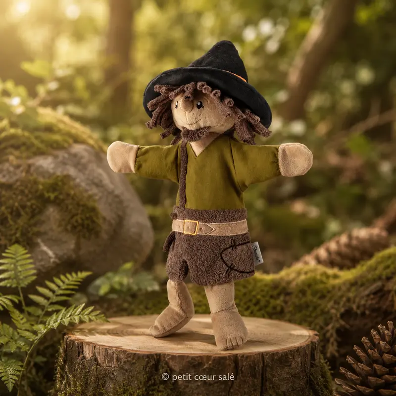 Marionnette voleur – marionnette douce enfant