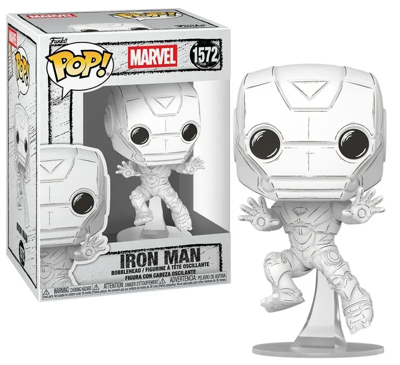 MARVEL SKETCHED - POP N° 1572 - Iron Man