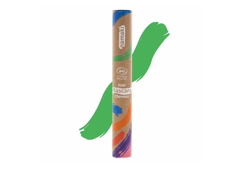 Mascara bio cheveux vert Namaki