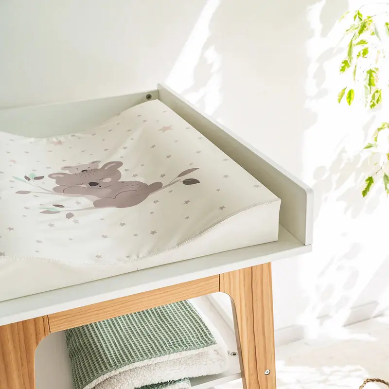 Matelas à langer bébé 50x65 cm – bords relevés sécurisés Koala