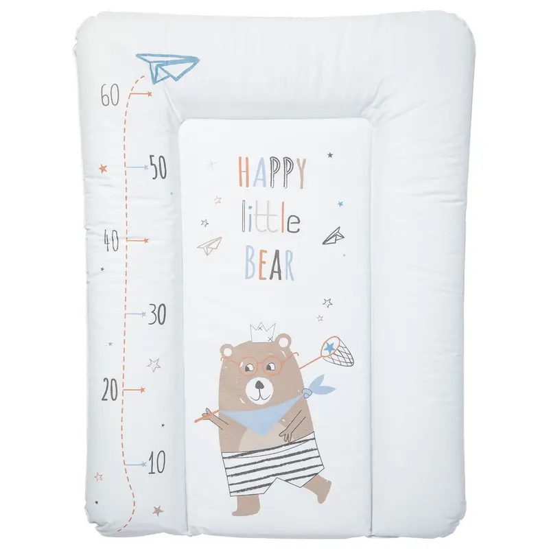 Matelas à langer bébé Confort Happy Little Bear toise - Matelas à langer pour bébé 50x70 cm