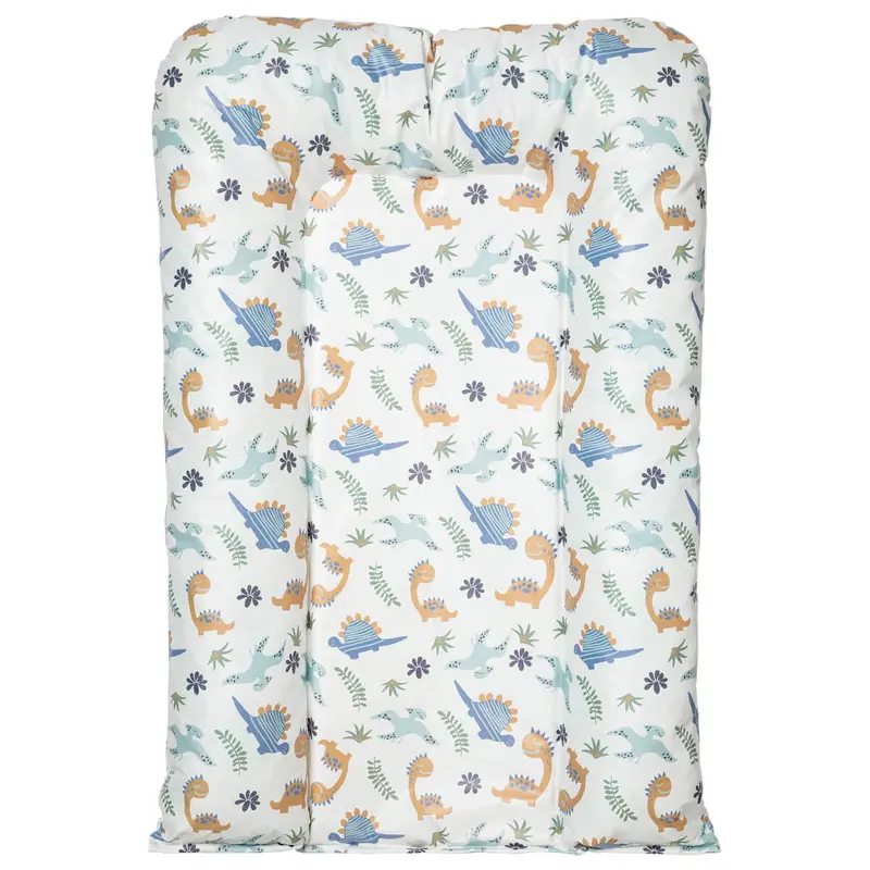Matelas à langer bébé Flocons Hypoallergénique Funny Dino - Matelas à langer pour bébé 50x70 cm