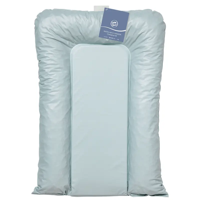 Matelas à langer bébé Flocons Lagon - Matelas à langer pour bébé 50x70 cm