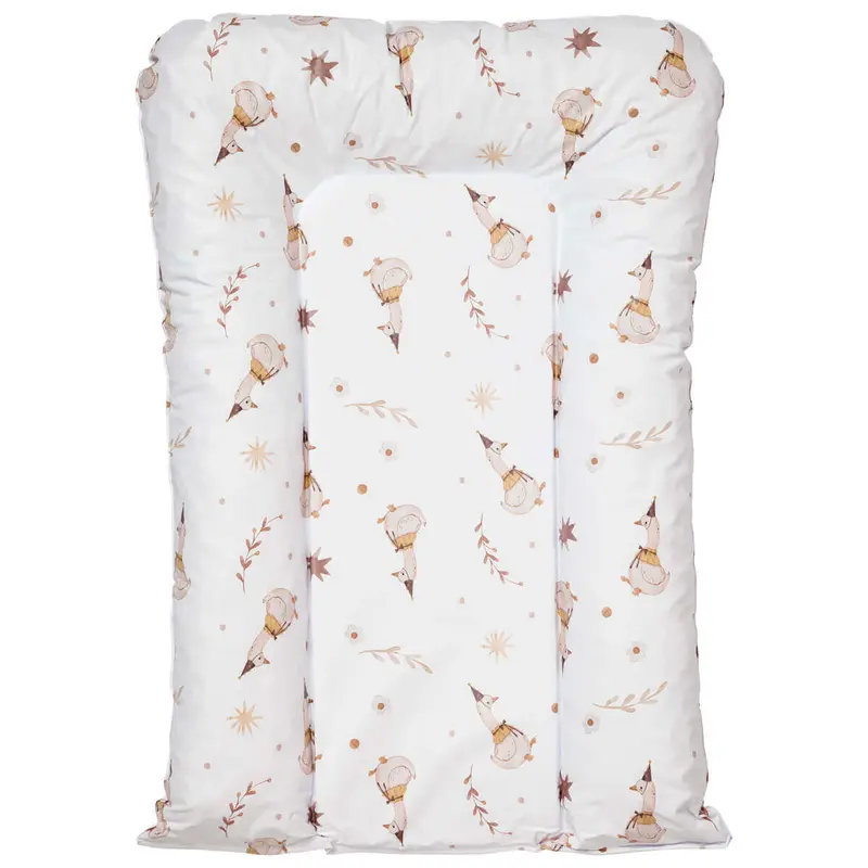 Matelas à langer bébé Flocons Oies - Matelas à langer pour bébé 50x70 cm