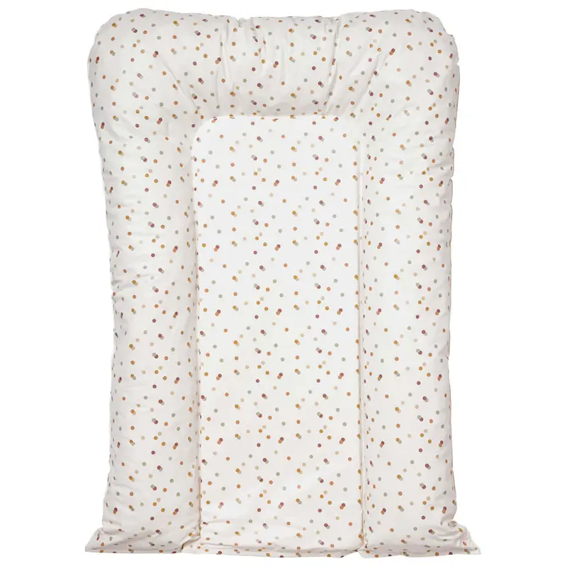 Matelas à langer bébé Flocons Polka Dots - Matelas à langer pour bébé 50x70 cm