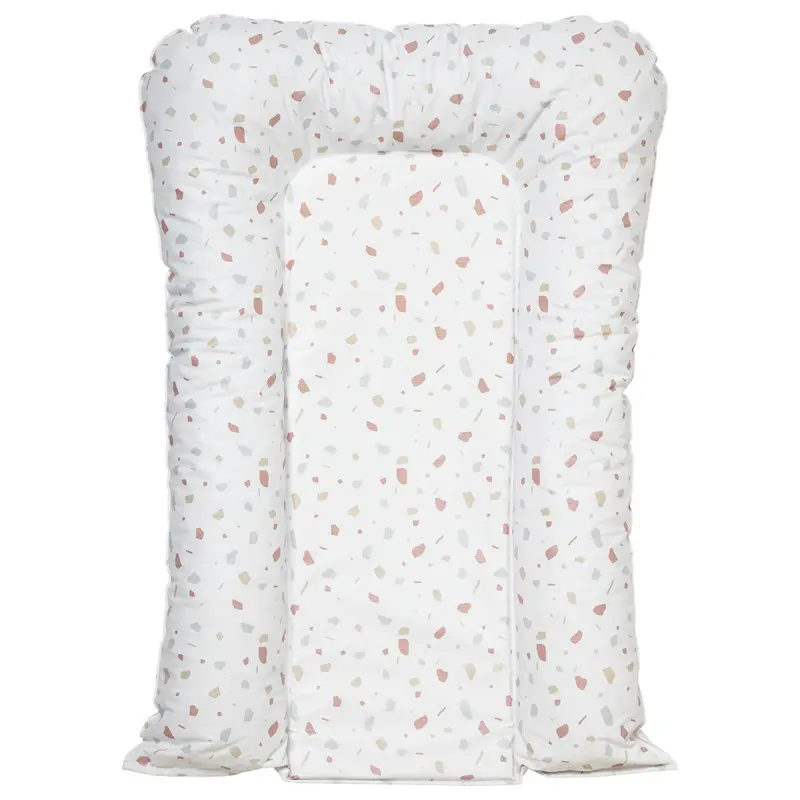 Matelas à langer bébé Flocons Terrazzo - Matelas à langer pour bébé 50x70 cm