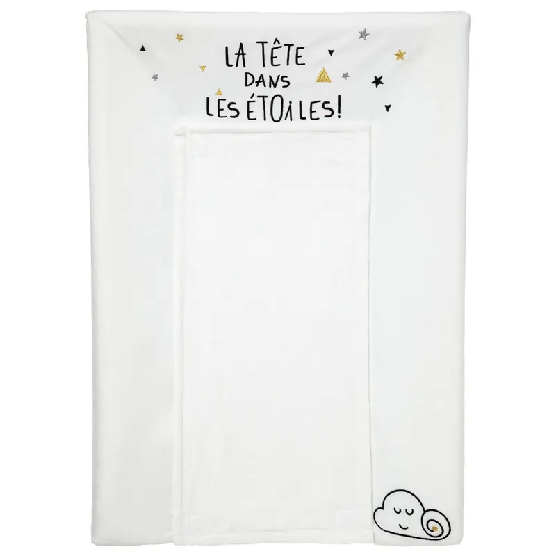 Matelas à langer Etoile filante + housse + serviette amovible