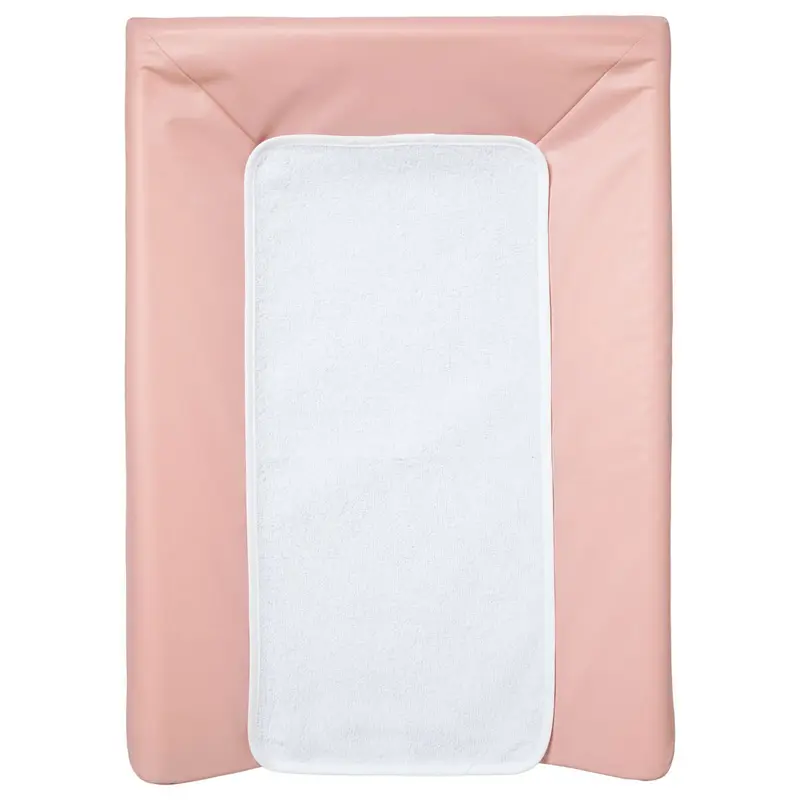 Matelas à langer Luxe + Serviette 50x70 cm - Vieux rose