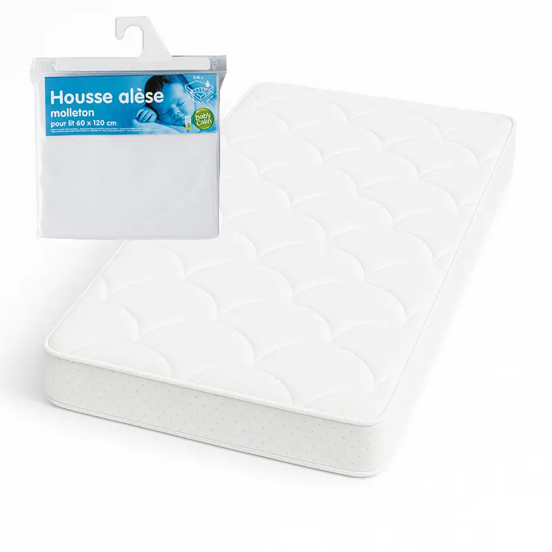 Matelas bébé Premier Rêve 60x120 cm + Alèse Gratuite