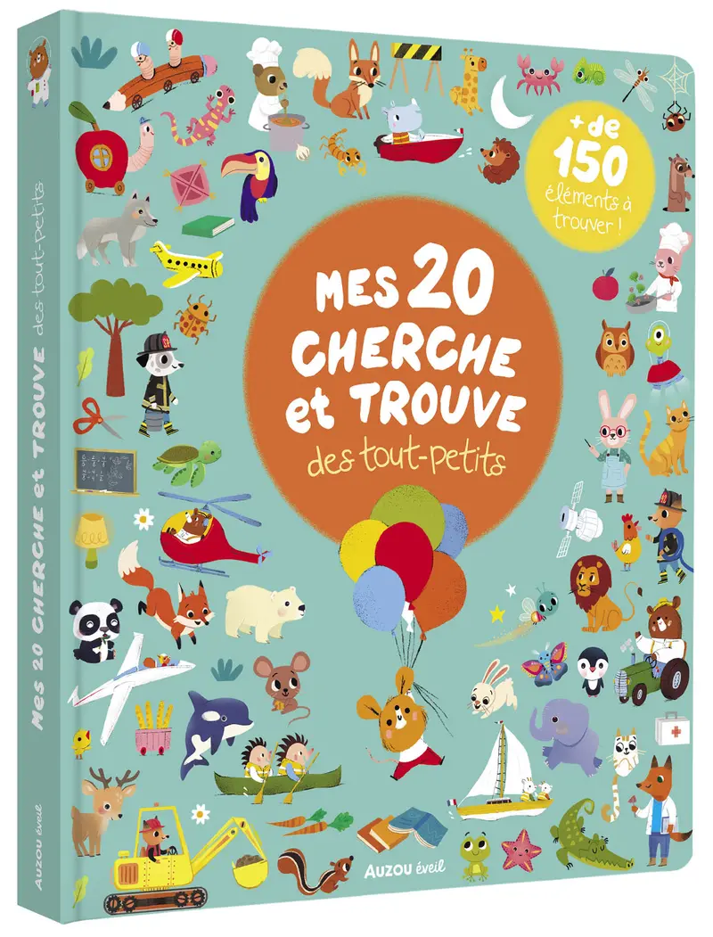 Mes 20 Cherche et Trouve des Tout-Petits 🔍- Livre