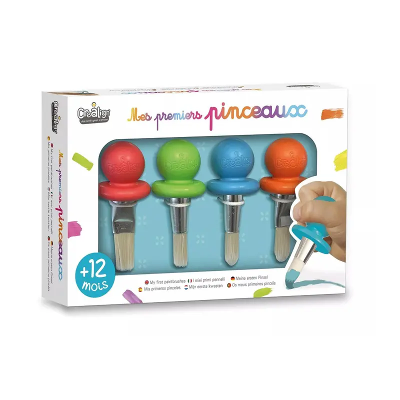Mes premiers pinceaux - Ergonomiques - Créa Lign'