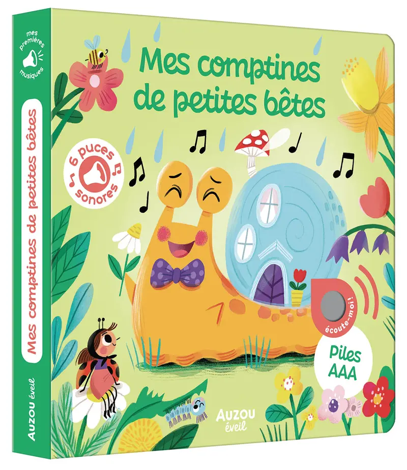 Mes premiers sonores - Mes comptines de petites bêtes