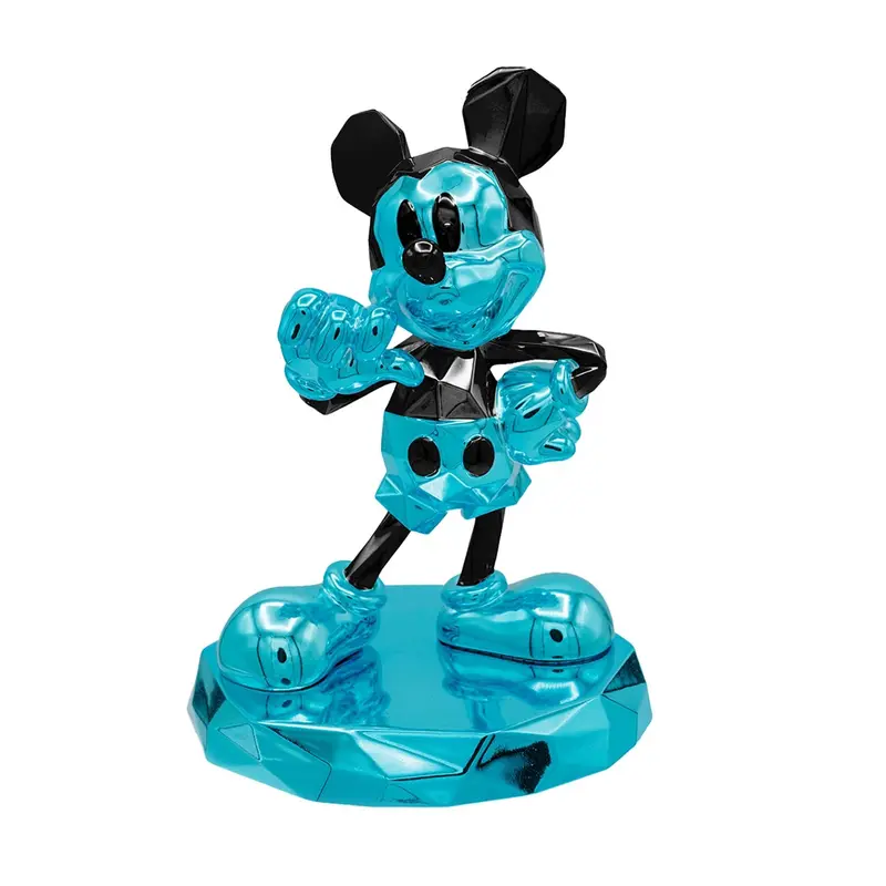 Mickey Mouse Blue Chrome - Disney by Richard Orlinski