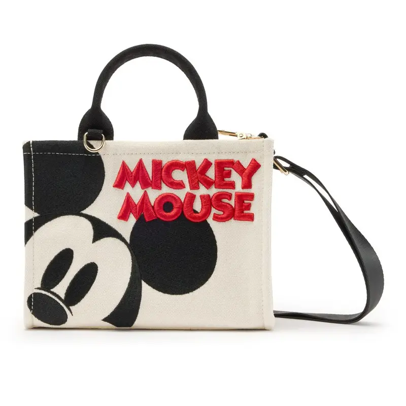 Mickey Mouse Mini Canvas Tote – Once Upon a Bag – Disneyland Paris