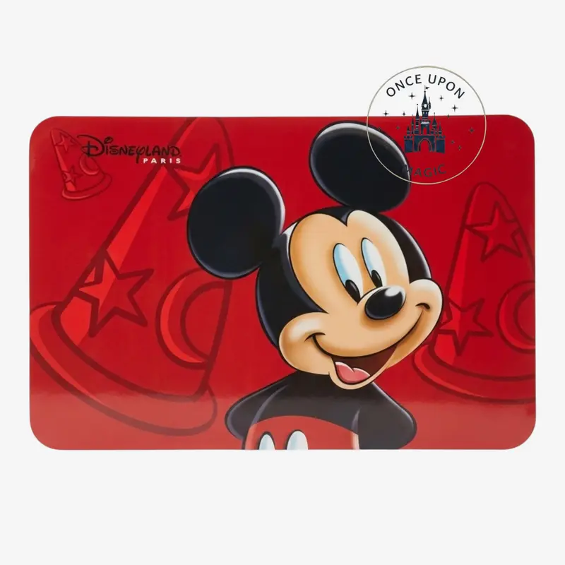 Mickey Mouse – Set de Table Rouge Fantasia | Exclusivité Disneyland Paris