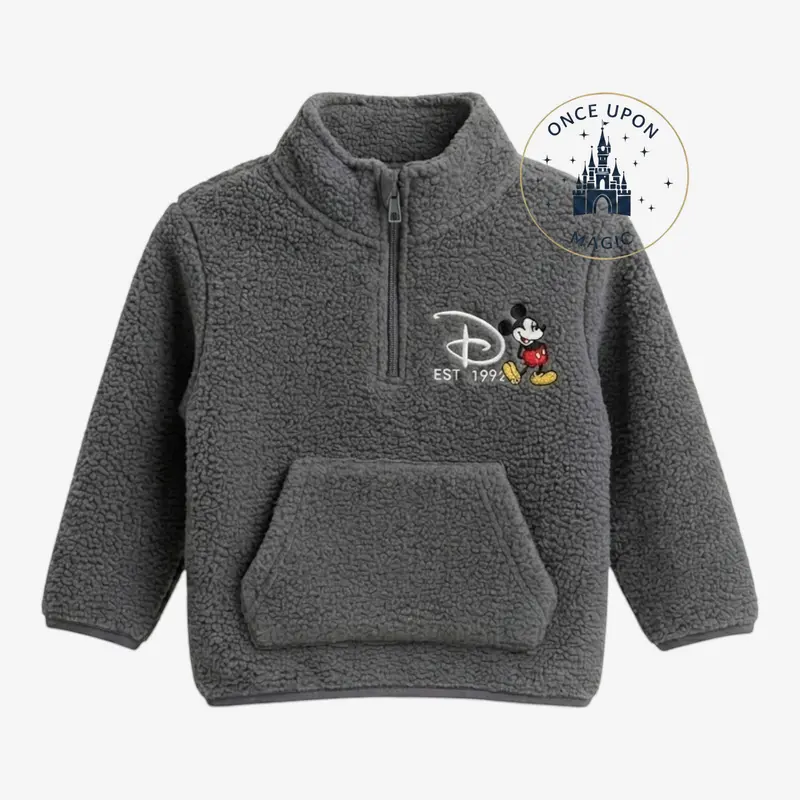 Mickey Mouse – Sweat Enfant Gris | Exclusivité Disneyland Paris