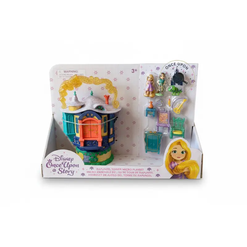 Micro-Ensemble de Jeu de la Tour de Raiponce — Disney Once Upon a Story