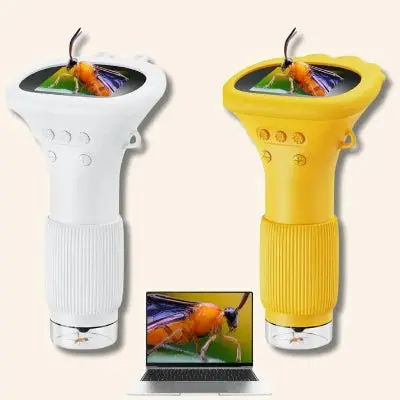 Microscope Enfant Portable MicroExplorer | 500x-1000x | Photo & Vidéo