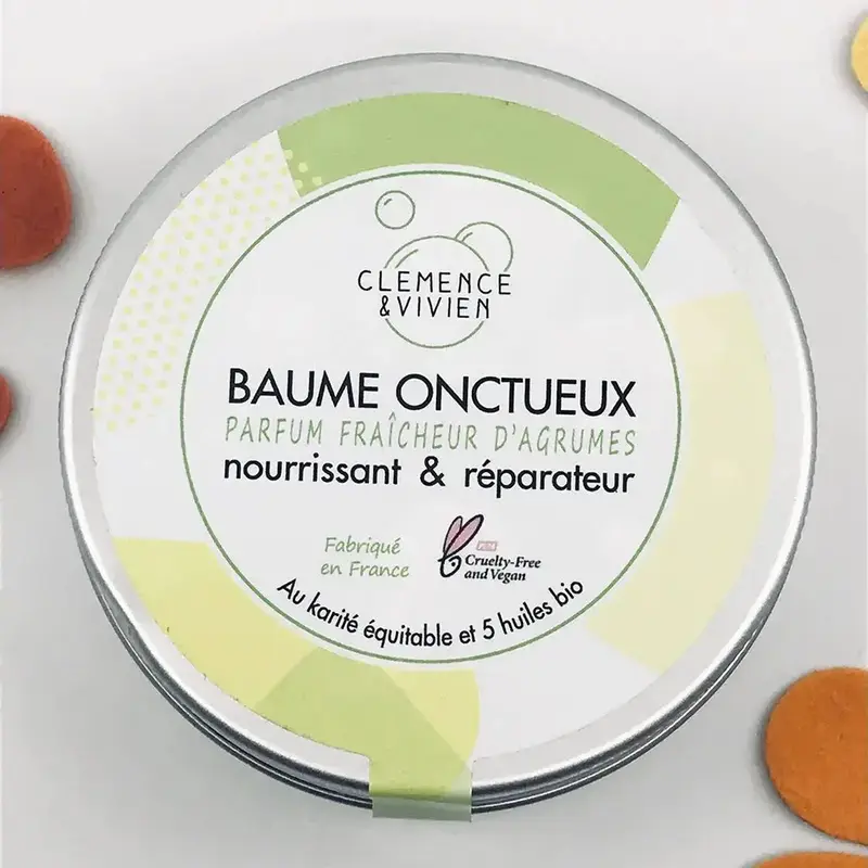 Mini baume onctueux Fraîcheur d'agrumes Clémence et Vivien