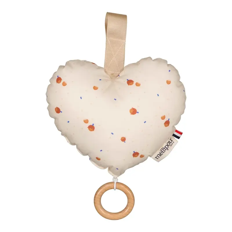 MINI Boite à musique Coeur NOISETTE