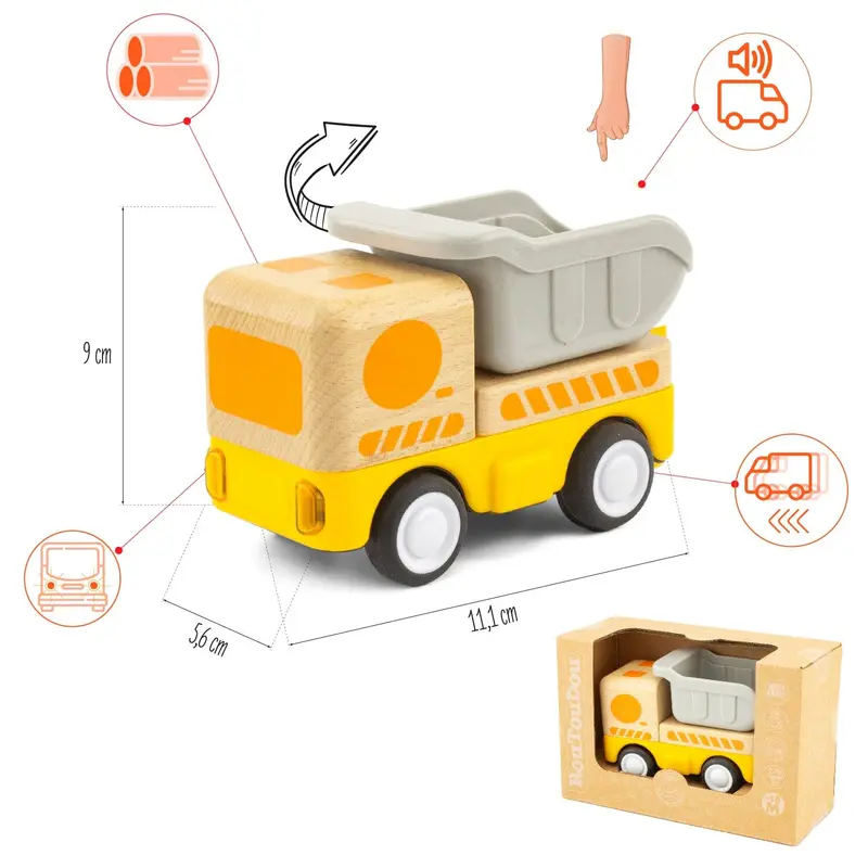 MINI CAMION BENNE ROUTOUDOU - ULYSSE