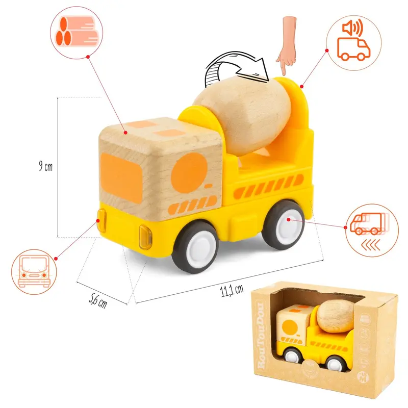 MINI CAMION TOUPIE ROUTOUDOU - ULYSSE