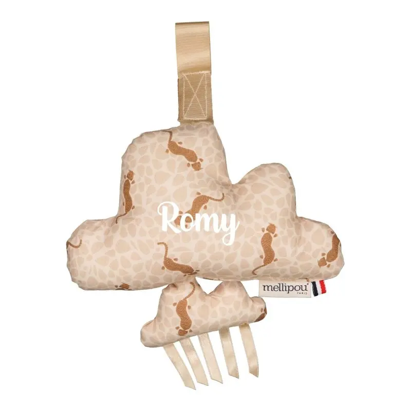 Mini doudou musical en forme de nuage - Elvis