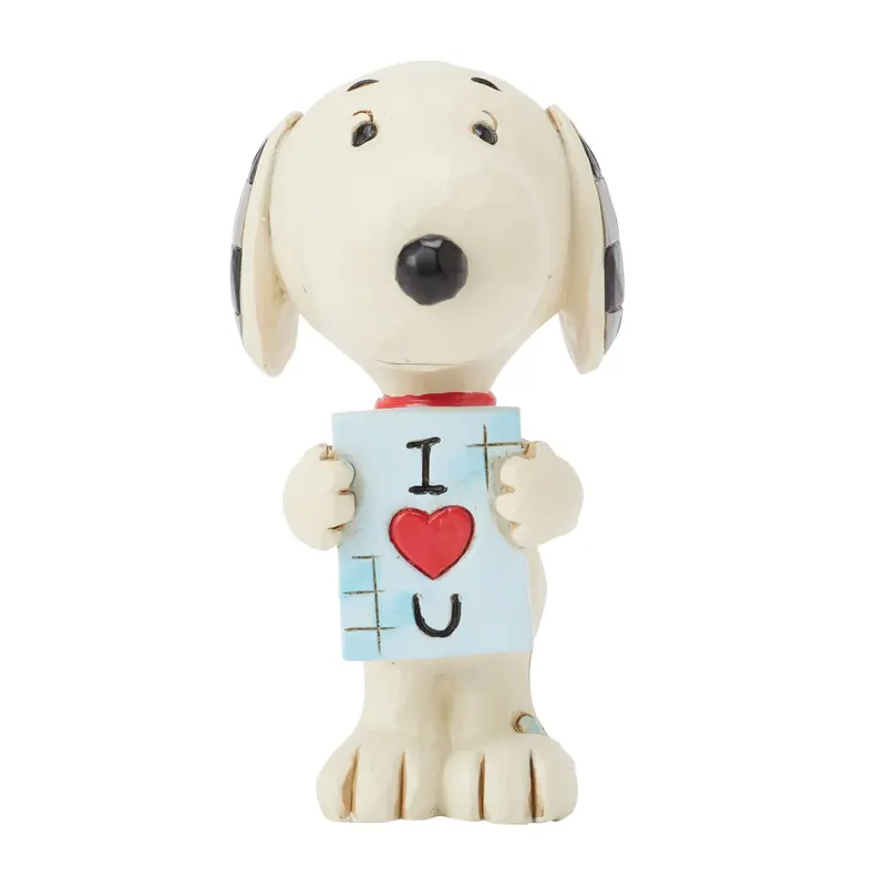Mini Figurine Snoopy I Love You - Peanuts by Jim Shore