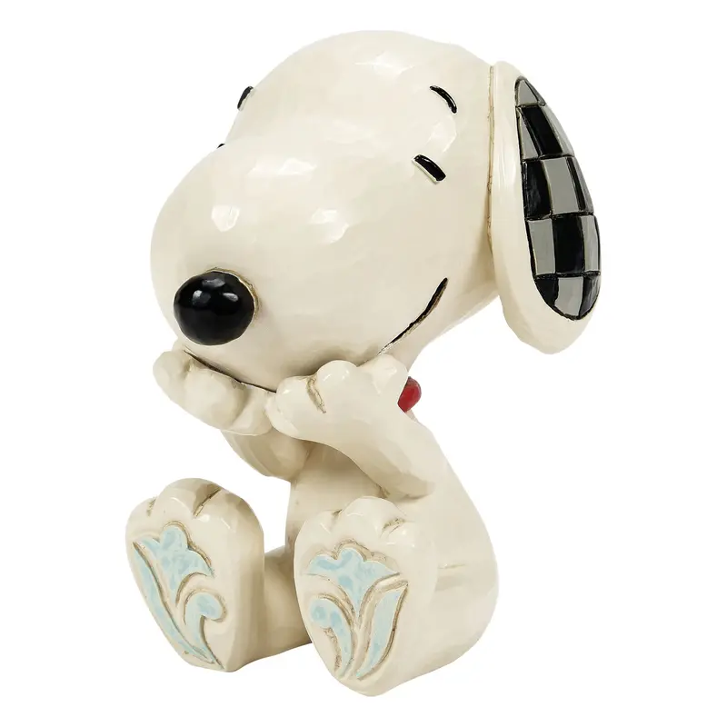 Mini Figurine Snoopy qui rigole - Peanuts by Jim Shore