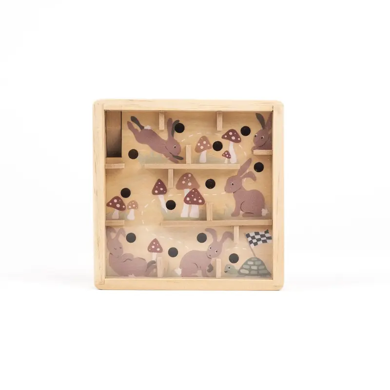 Mini labyrinthe en bois - Lapins - Egmont Toys