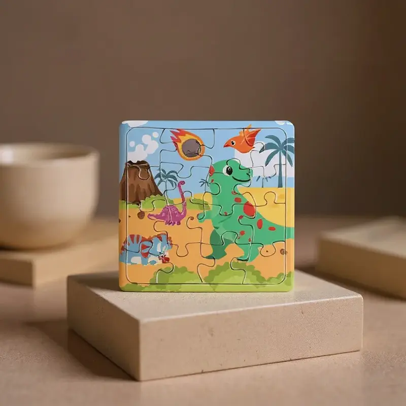 Mini Puzzle Animal En Papier