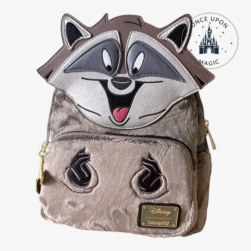 Mini sac à dos Loungefly Pocahontas – Meeko peluche | Import UK