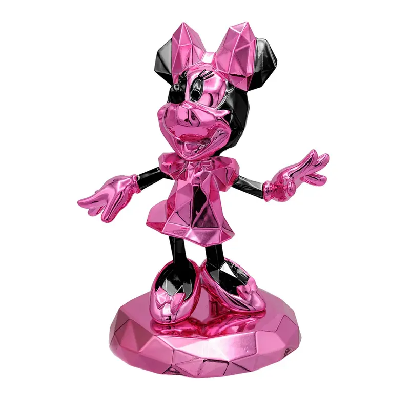 Minnie Mouse Pink Chrome - Disney by Richard Orlinski