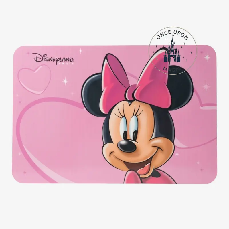 Minnie Mouse – Set de Table Rose | Exclusivité Disneyland Paris