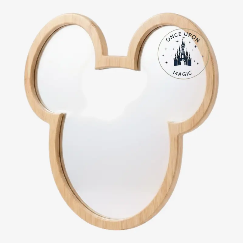 Miroir en Bois Mickey Mouse – Décoration Maison – Exclusivité Disneyland Paris